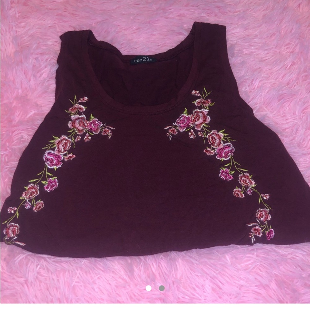 Floral rue 21 top